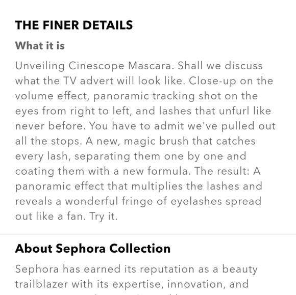 ✨Sephora Cinescope Ultra Black Mascara✨ - Picture 8 of 8